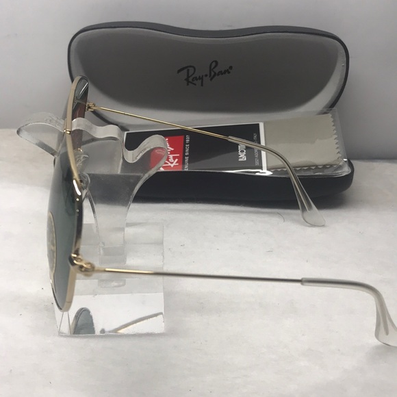 New Rayban classic Aviator RB 3025 gold with green - Picture 5 of 8